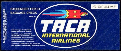 taca airline tickets.